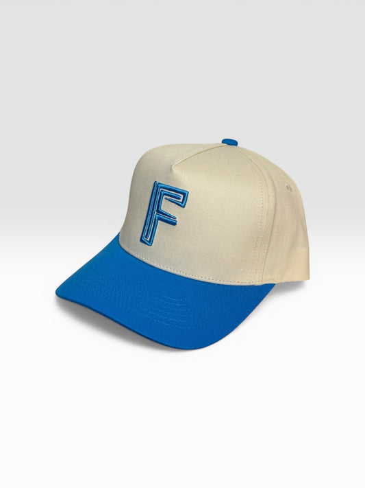 Fenix snapback / Blue & cream